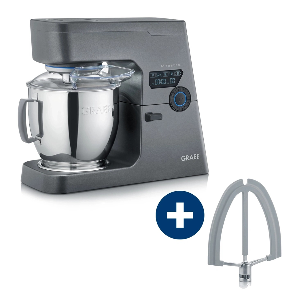 KM7016 + Flex Rührer + Edelstahlrührschüssel