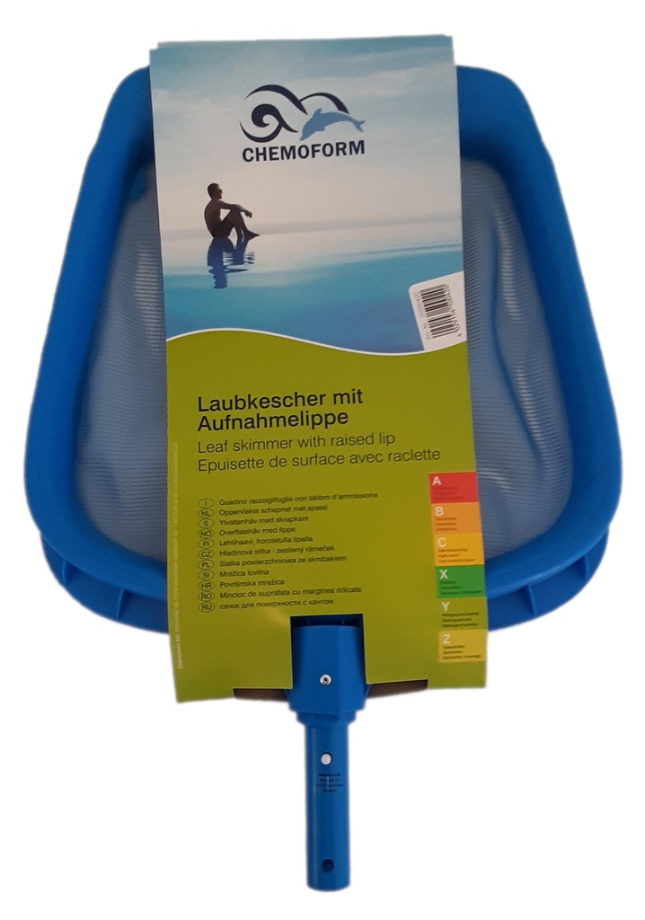 Laubkesche mit Aufnahmelippe