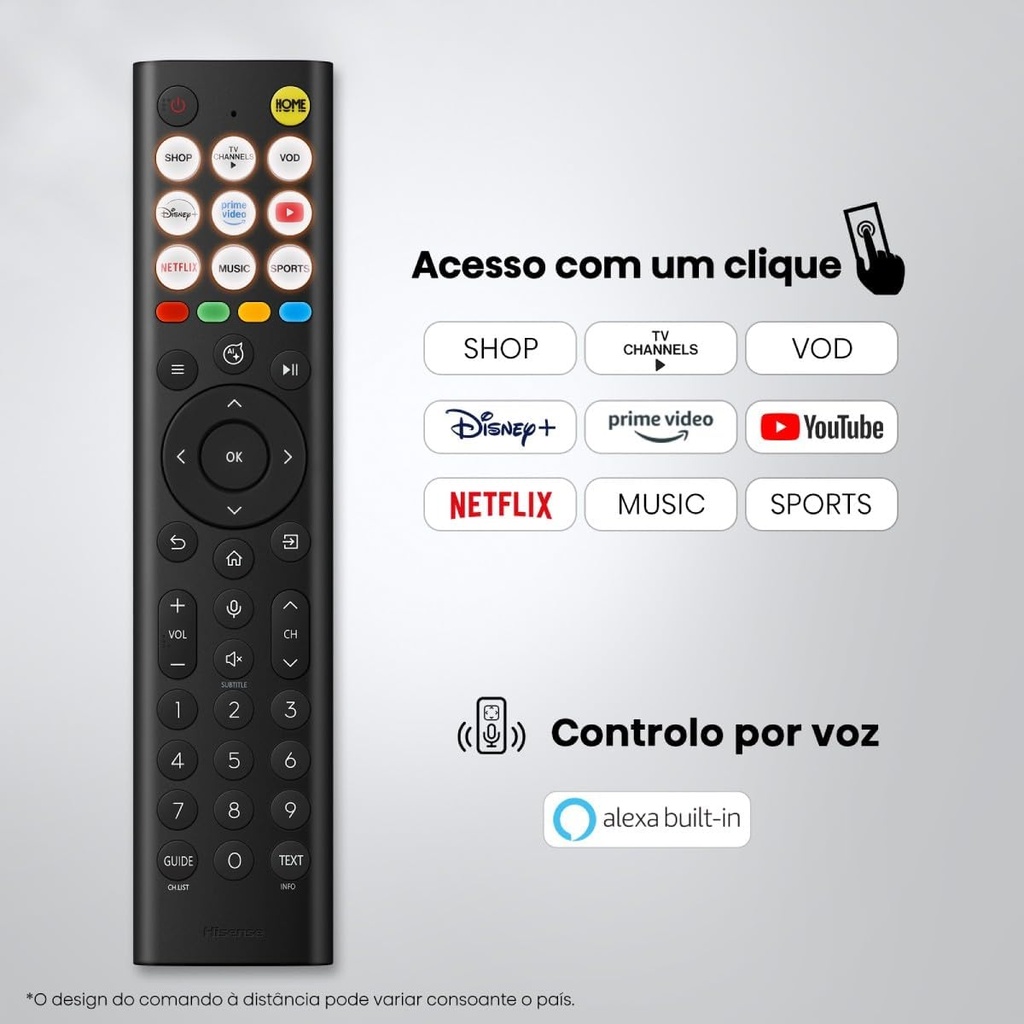 43E7S QLED 60Hz Dolby Vision Atmos
