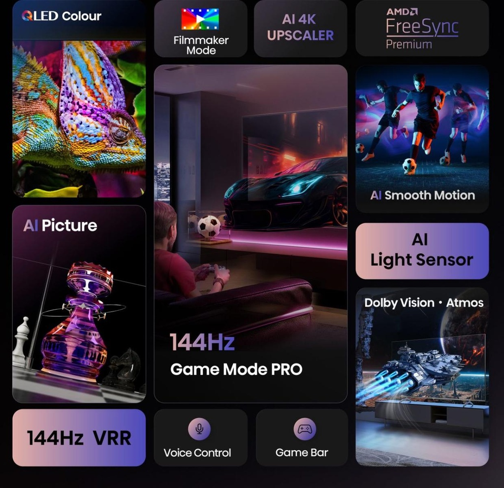 55E7S PRO QLED 144hz