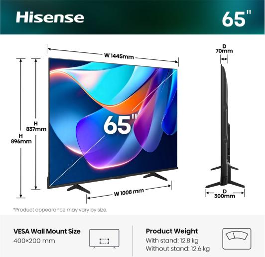 65A6S 4K UHD