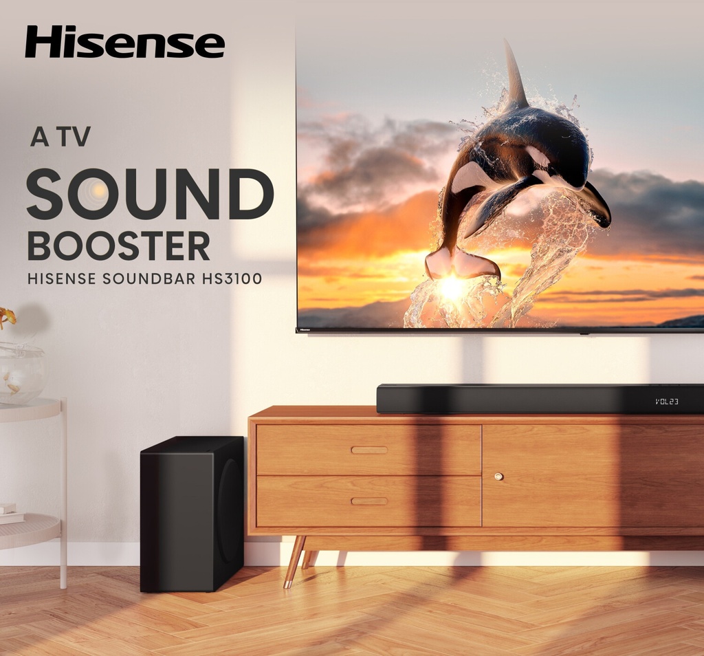 HS3100 Soundbar 3.1 Channel 480W
