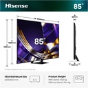 85U7S Pro MiniLED Smart 4K 165Hz