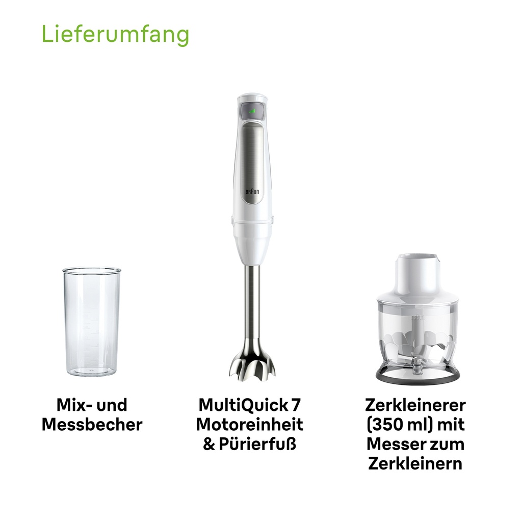 MQ 7020WH MultiQuick 7 Stabmixer-Set