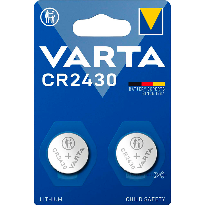LITHIUM Coin CR2430 Bli 2
